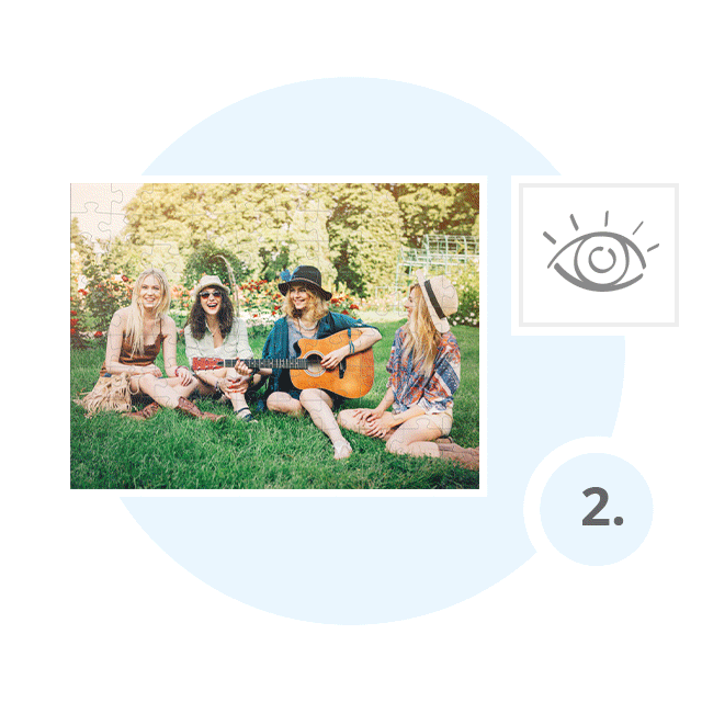 Number of pieces and layout