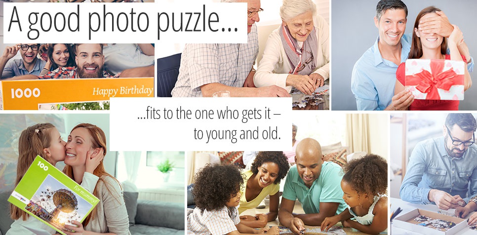 Photo Puzzle: many formats