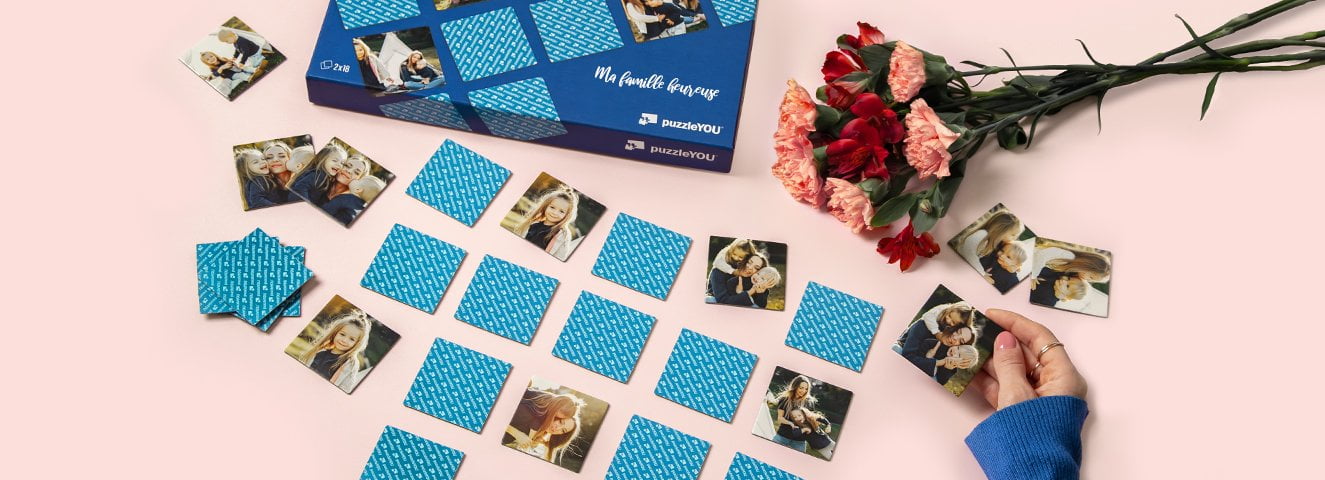 Jeu de mémoire photo