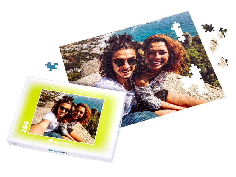 Puzzle box for your photo puzzle with 200 pieces