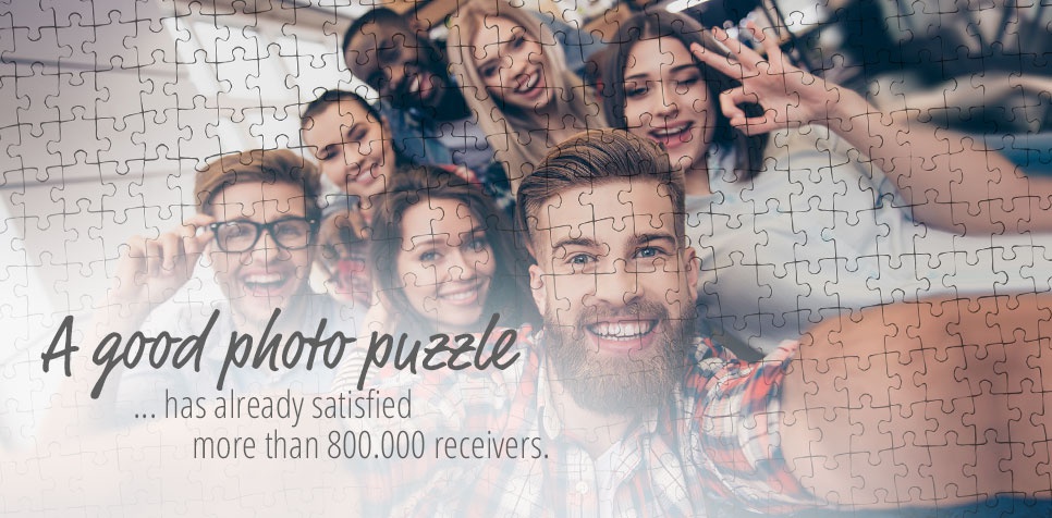 Photo Puzzle: satisfied receivers