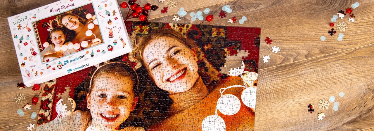 Create your personal photo puzzle as a Christmas present