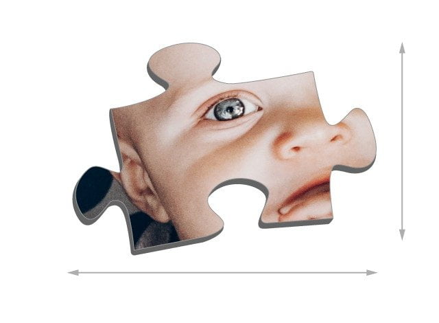 puzzle piece size